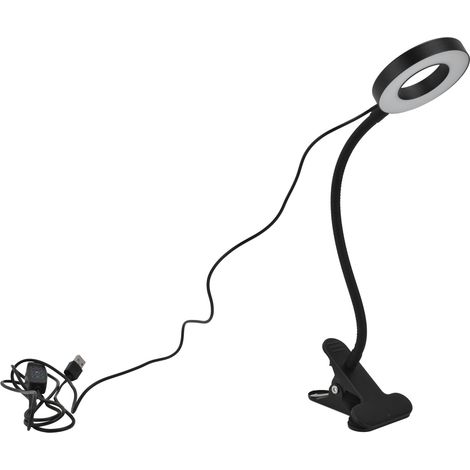 Lampe de croissance LED à col de cygne, dimmable, alimentation USB, pour serres, bureaux et semis de plantes d'intérieur à la maison. (1/5)