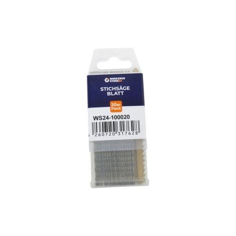 WS24 20x CV-Stichsägeblatt geschliffen/geschränkt GL 100 VL 75 mm winkelgerecht - WS24-100020 (1/3)