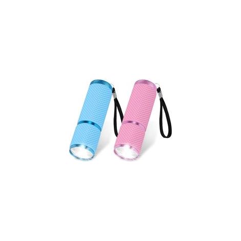 2 PCS Mini Lampe Torche, Lampe Torche LED Ultra Puissante, lampe torche pile, Jeu de lampe de Poche LED,avec 9 lumières led, pour Travail, Camping, Lecture Promenade (1/5)