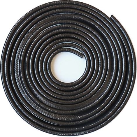 Bandes de protection pour pare-chocs de voiture - 5 m - Protections de portières de voiture - 10 x 7,5 mm - noires - caoutchouc - protection des bords - Bande invisible anti-rayures (1/5)