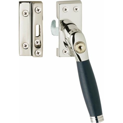 Fermeture de fenêtre Ton 222 verrouillable droit nickel - 0018.661651A
