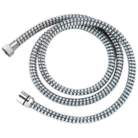flexible de douche cm 200 m 2 ariflex conique en acier chromA