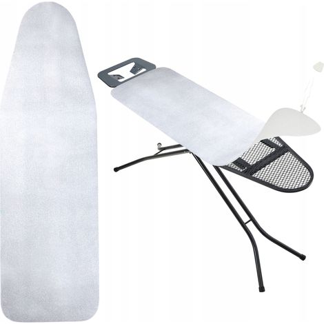 KADAX Bügelbrettbezug, 127x47 cm, Silber
