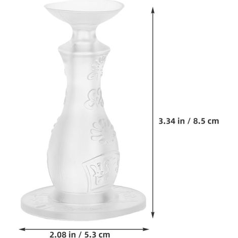 8pièces Butées De Porte Transparentes Auto-adhésives à Ventouses Lot Perçage pour Maison La Chambre La Cuisine Bureaux (1/4)