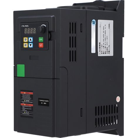 7.5KW 3-Phase Variable Frequency Inverter Vector Converter (VFD) 340V-440V Input 0-440V Output with RS485 (1/5)