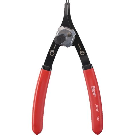 PINZA REVERSIBILE PER ANELLI ELASTICI MEDIA .070" 18°