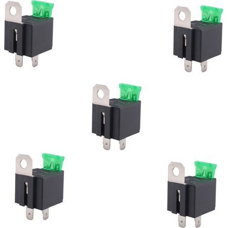 5X 12V 30A 4 Broches SPST Auto VéHicule Relais Normalement Ouvreur Commutateur de Commutation Interrupteur (1/2)