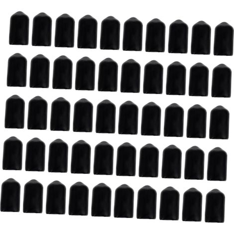 Stück Schutzkappen aus Gummi für schwarze Schlauchspitzen