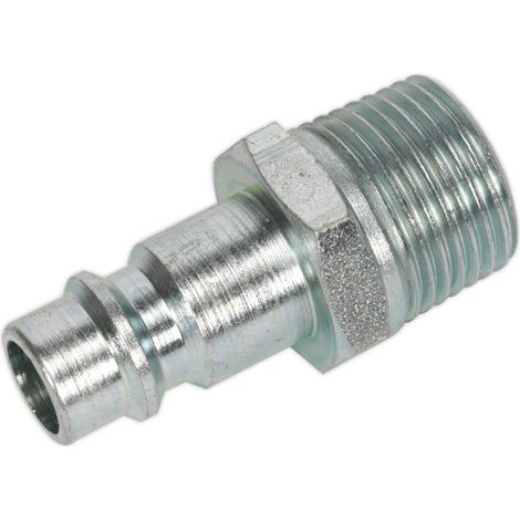 Sealey PCL Screwed Adaptor Male 3/8"BSPT - Pack of 2 (1/5)
