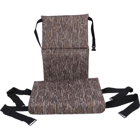 Coussin de rechange pour siège de mirador, en tissu Oxford 600D, pliable et réglable, style camouflage, pour le camping (2 pièces). (1/5)