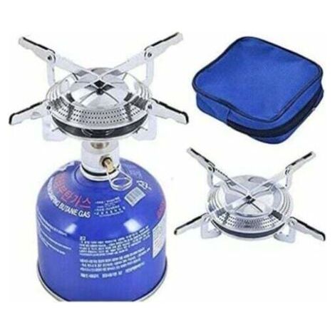 Réchaud à gaz portable pour le camping ou les festivals, Triomphe à allumage manuel (1/5)