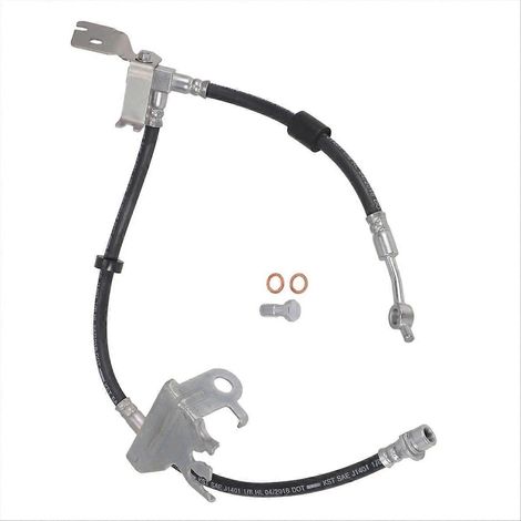 Frein à main hydraulique tuyau flexible avant LR045363 pour câble de stationnement, durite de frein avant compatible véhicules Land Rover, remplacement pièce d’origine, haute résistance, kit 1 pièce (1/5)