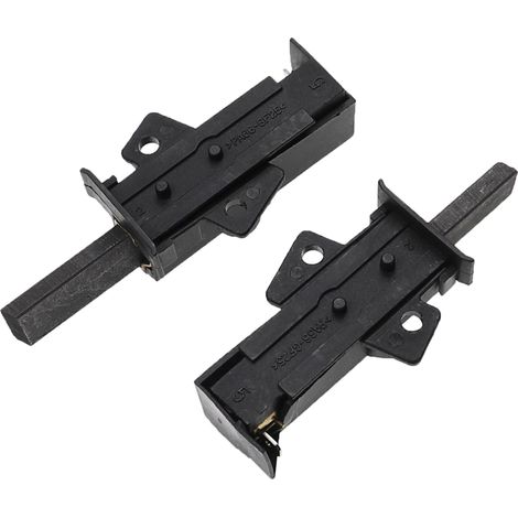 vhbw 2x Carbon Brush Motor Brush 5 x 12 x 40 mm compatible with whirlpool AWO/D 5024 859231561010 washing machine / dryer