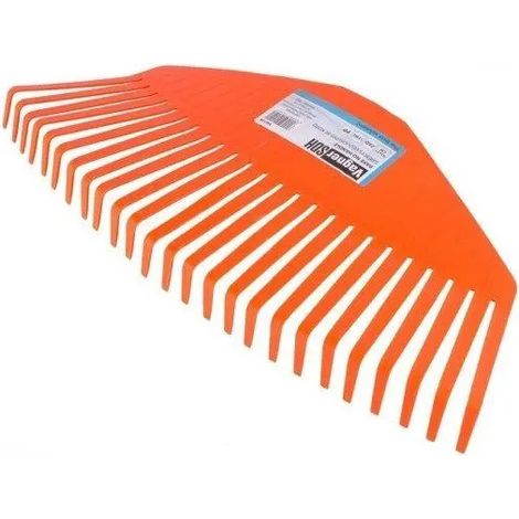 Herramienta de limpieza de jardín no-name fan rake without handle 25d plástico 43x21 cm
