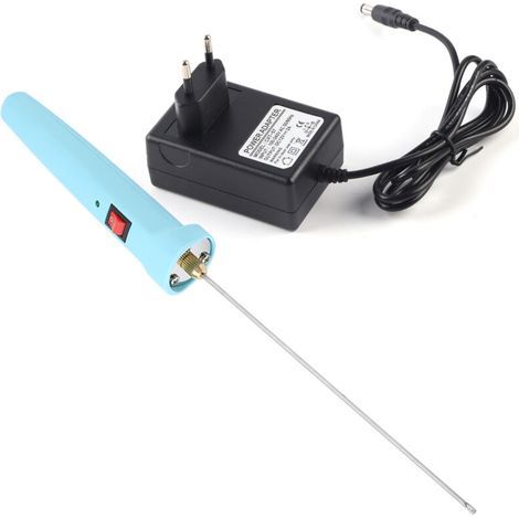 Stylo de découpe thermique 24W pour polystyrène et mousse, 20cm, 110-250V, prise UE