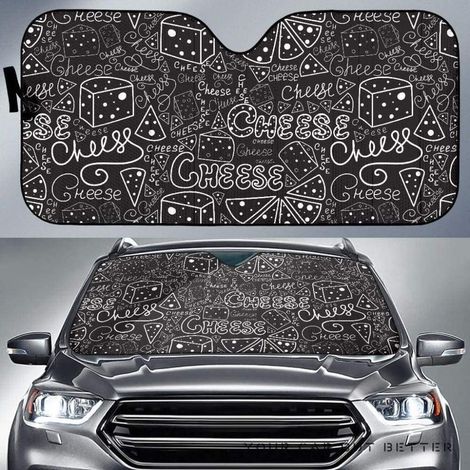 Pare-soleil pour pare-brise de voiture chien, motif chien