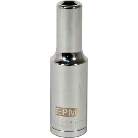 Douille Longue - 1/2 Pouces - 9 mm - 76 mm - Acier Chrome-Vanadium - DIN 3124