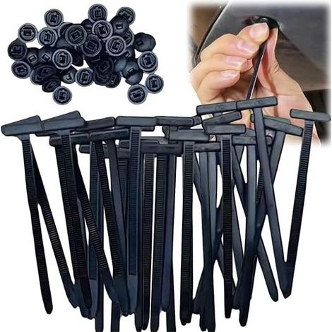 Universal Nylon Cable Tie, Universal Nylon Cable Fastener, Electrical Cable Securement (1/5)