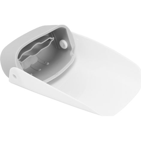 Tragbarer Wasserhahnaufsatz für Waschbecken, ideal zum Händewaschen von Babys und Kleinkindern (grau)
