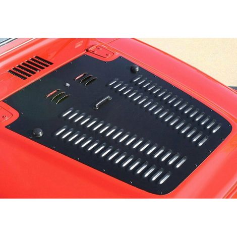 Grille d'aération de capot, sortie d'air du moteur, panneau de refroidissement du radiateur compatible avec Jeep Wrangler JK 2013-2017