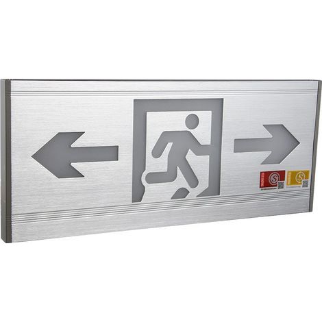 Safety lighting Aluminum alloy emergency lighting Wholesale safety exit lights Evacuation signs Emergency lighting (1/2)