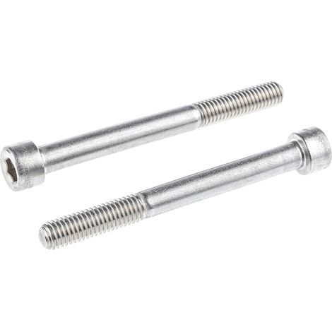 Vis à six pans creux, M10 x 80mm, en Acier Inoxydable ( Prix pour Sachet de 10 )