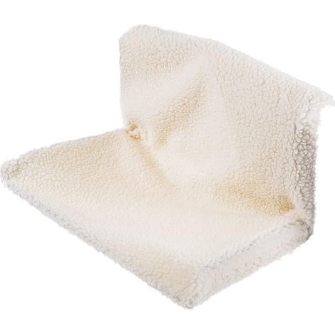 1 Lit Radiateur Pour Chat Et Chien, Structure Métal Solide, Housse Polaire Lavable, Idéal Hiver