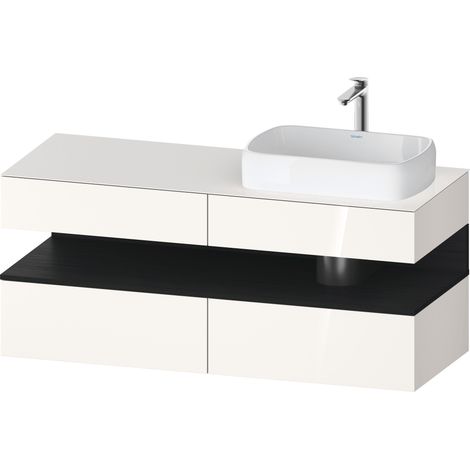 Duravit Collection One Meuble sous-vasque sur console, 2 tiroirs,