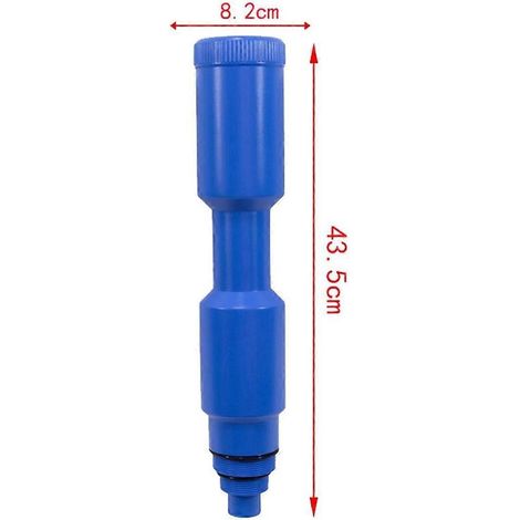 Bouchon Pour Skimmer - 42 Cm - Filetage Conique 38 Mm Et 50 Mm - Pour Hivernage Piscine Hors Sol - 1 Unite (1/5)