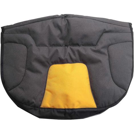 Housse de siège universelle pour tracteur tondeuse, compatible avec les véhicules agricoles lourds. (1/5)