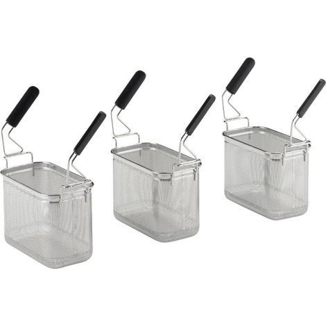 Set 3 paniers 40 lt - 3x GN 1/3 pour cuiseur pâtes - Diamond