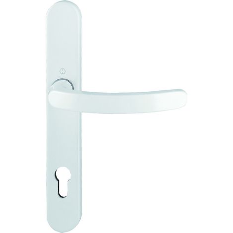 HOPPE® Drücker-Halbgarnitur mit Schmalschild Luxembourg 099KH/3357N, Aluminium, 6990824