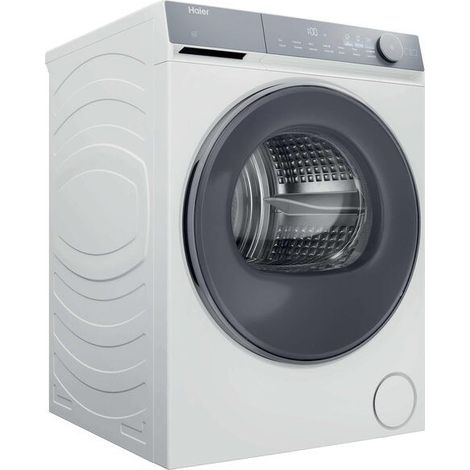 Haier HD90-A367U1-IT X Serie 7 Asciugatrice A Libera Installazione 9 Kg, AI PowerInverter, I-Refresh, Wi-Fi, Smart AI, Classe A, Bianco