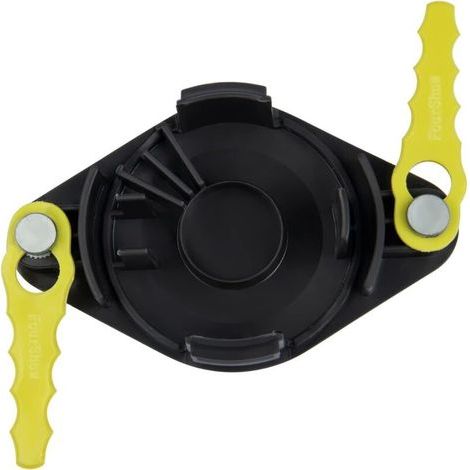 RAC155 + RAC158 Double serrated blade head, compatible with Ryobi cordless grass trimmers, 2 blades (1/5)