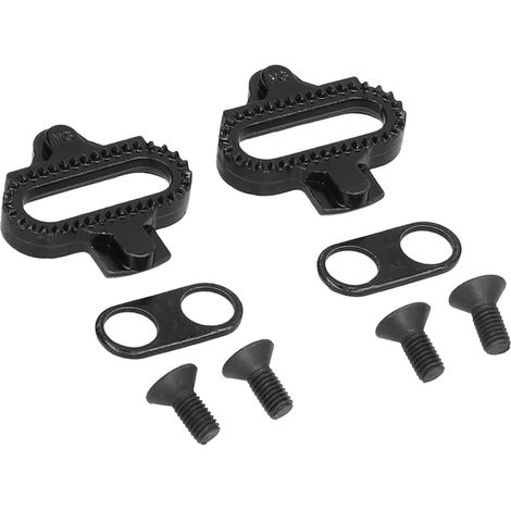 Kit de pédales de vélo SH51 pour systèmes SPD, comprenant une plaque de calage automatique et une plateforme métallique. (1/5)