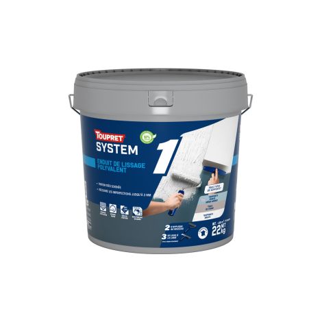 Composto lisciatore toupret smoothing compound 22 kg asciugatura rapida