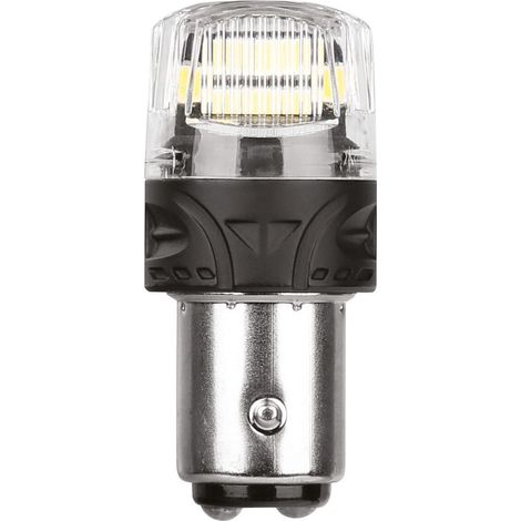 24V Pro-User Series - (P21/5W) - BAY15d - 2 pz  - Scatola - Bianco - Doppia polarità - Resistenza incorporata