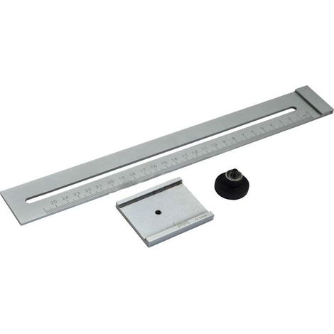 Calibre de marcado para metal, rango de medición de 250 mm, calibre de marcado de acero al carbono, herramientas de medición para carpintería, calibre de marcado de carpintero (1/4)