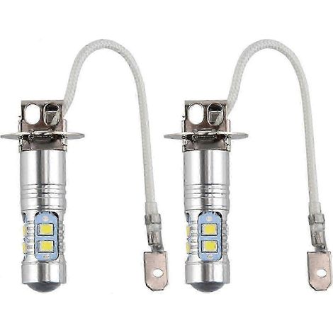 H3 LED-Nebelscheinwerfer-Umrüstsatz, 12V-24V DC, ultrahelles Weiß (2 Stück) (1/5)