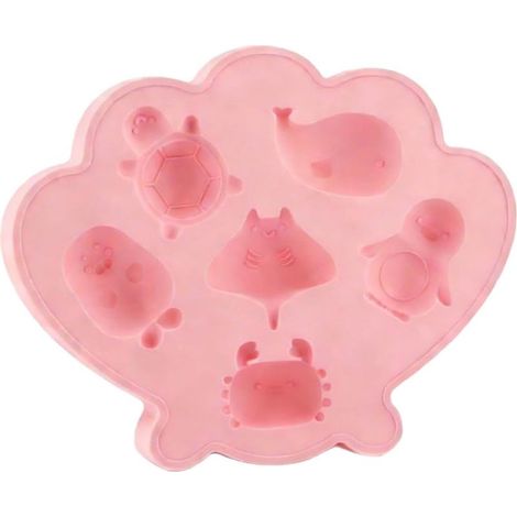 à glaçons pour congélateur Silicone Chocolat avec Formes Marines (1/5)