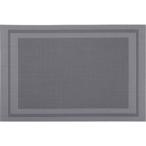 Juego de 8 piezas，Manteles individuales lavables，Manteles individuales de plástico PVC，Manteles individuales tejidos y lavables，45 x 30 cm (1/5)