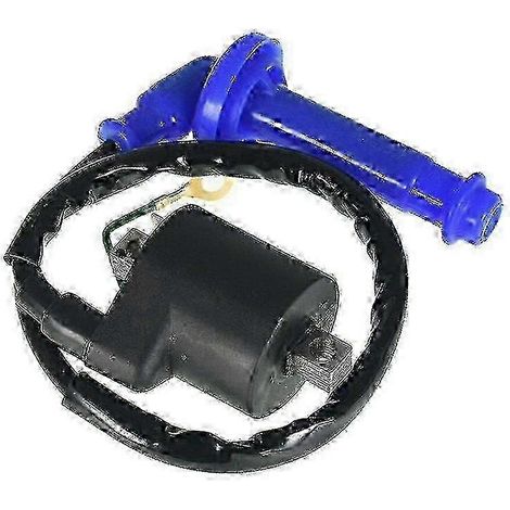 Bobine d'allumage compatible avec CRF450R/CRF450X 2002-2008, numéro de pièce de rechange 30500-MEB-671, matériau ABS, noir. (1/5)