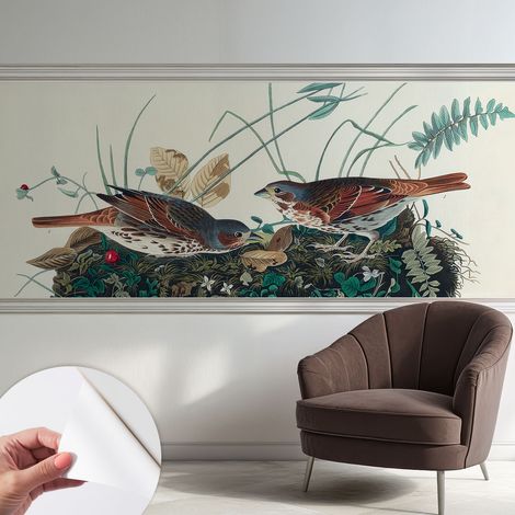 Carta da parati adesiva - fotomurale - facile da applicare - per la soggiorno - camera da letto - Il fascino della natura 250x104 cm (1/5)