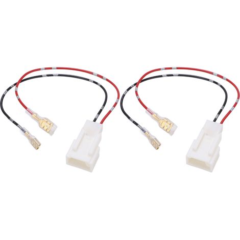 Câble audio pour amplificateur de voiture, câble haut-parleur, entrée de signal, connecteur mâle/femelle, remplacement pour Mitsubishi (1/5)