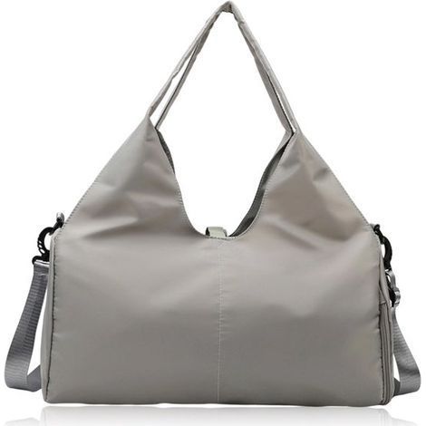 Longziming - Sac de sport pour le yoga 49 x 25 x 21 cm – Grand compartiment de rangement, séparation étanche, bandoulière amovible, tissu Oxford (1/5)