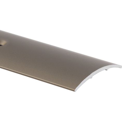 Übergangsprofil Übergang zwischen Bodenbelägen Vorgebohrt Edelstahl matt 30 mm