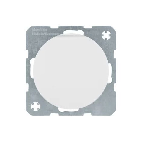 Berker SCHUKO-Steckdose pows/gl m. Klappdeckel 47512089 (1/2)