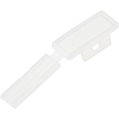 TRU COMPONENTS TC-MC1203-100 Evidenziatore cavi Tipo di montaggio: fascette Superficie stampabile: 32 x 11 mm Naturale (1/3)