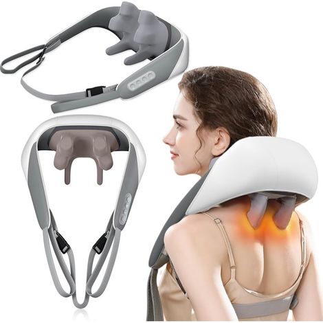 Trade Shop - MASSADIATOR FÜR COLLO SCHIENA SPALLE GAMBE MASSAGGIANTE RECARICABILE 5D - (1/5)