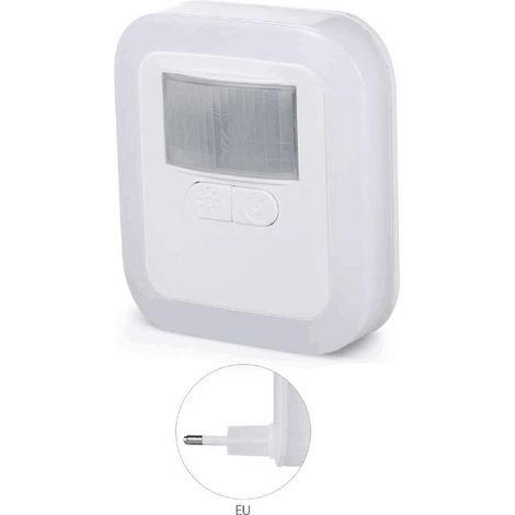 GD-8601 LED-Wand-Nachtlicht mit Bewegungsmelder, einstellbarer Helligkeit und Leuchtdauer, ideal für Wohnzimmer, Schlafzimmer und Treppenhaus (240 V AC).